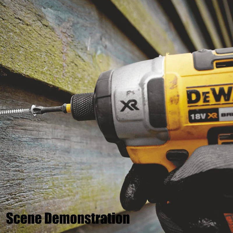 DEWALT Original PH2 57MM Juego de 5 brocas HSS de impacto para destornilladores o taladros eléctricos