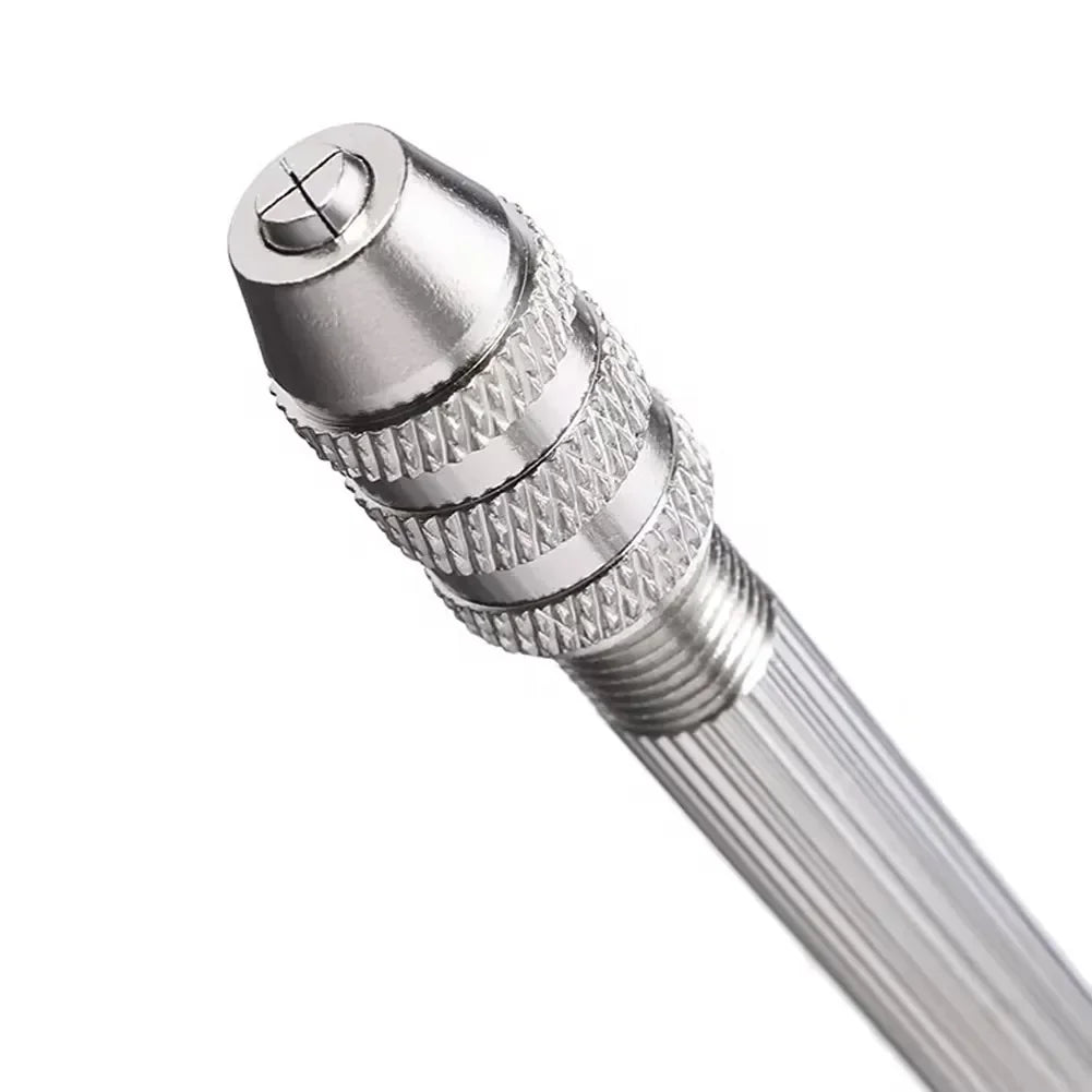 Taladro Manual Mini 0.8-3.0mm | Brocas Precisión para Relojería y Madera