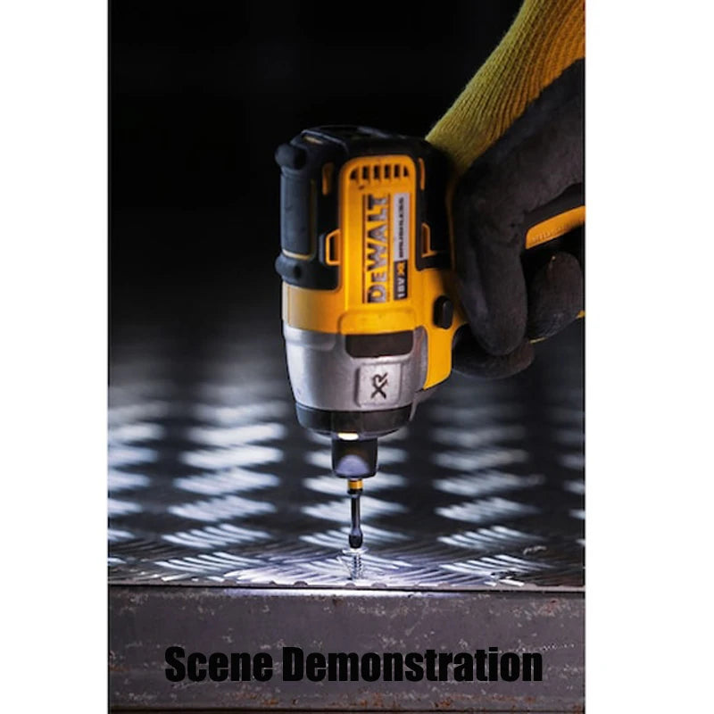 DEWALT Original PH2 57MM Juego de 5 brocas HSS de impacto para destornilladores o taladros eléctricos